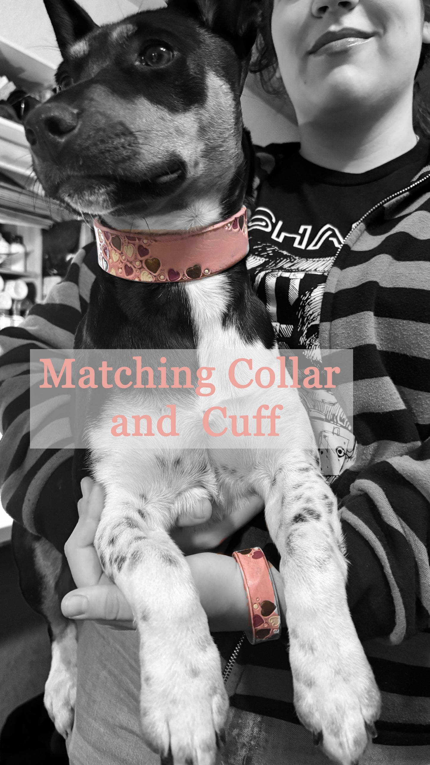 Matching Dog Owner Cuff – Custom Leather Bracelet to Coordinate with Your Dog’s Collar