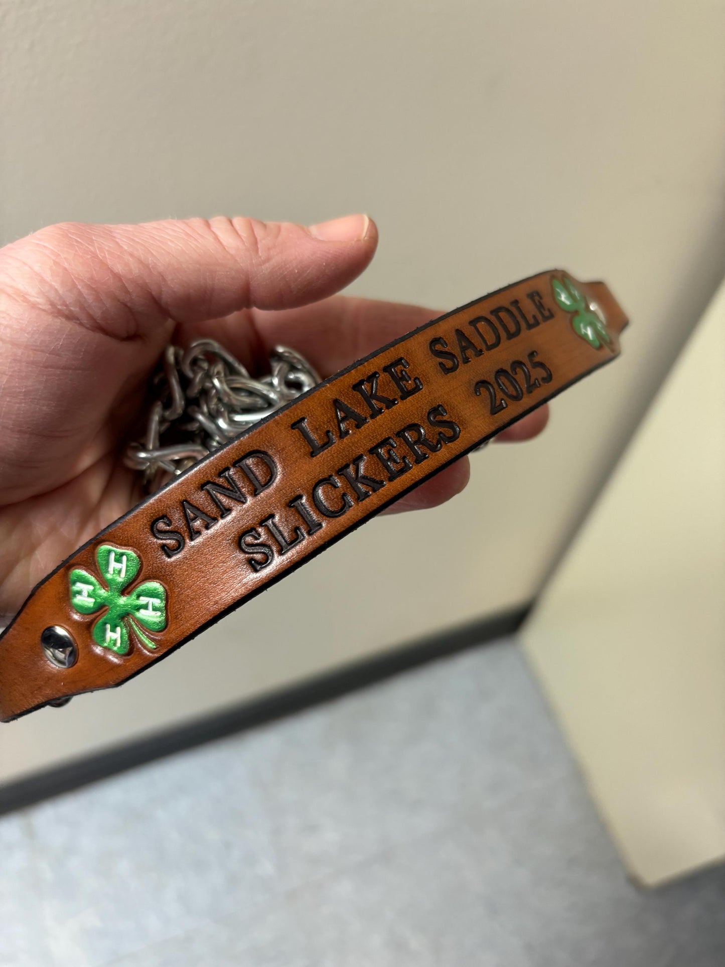 4-H Goat Collar Custom Made to Order | Personalize it for your Goat or Club