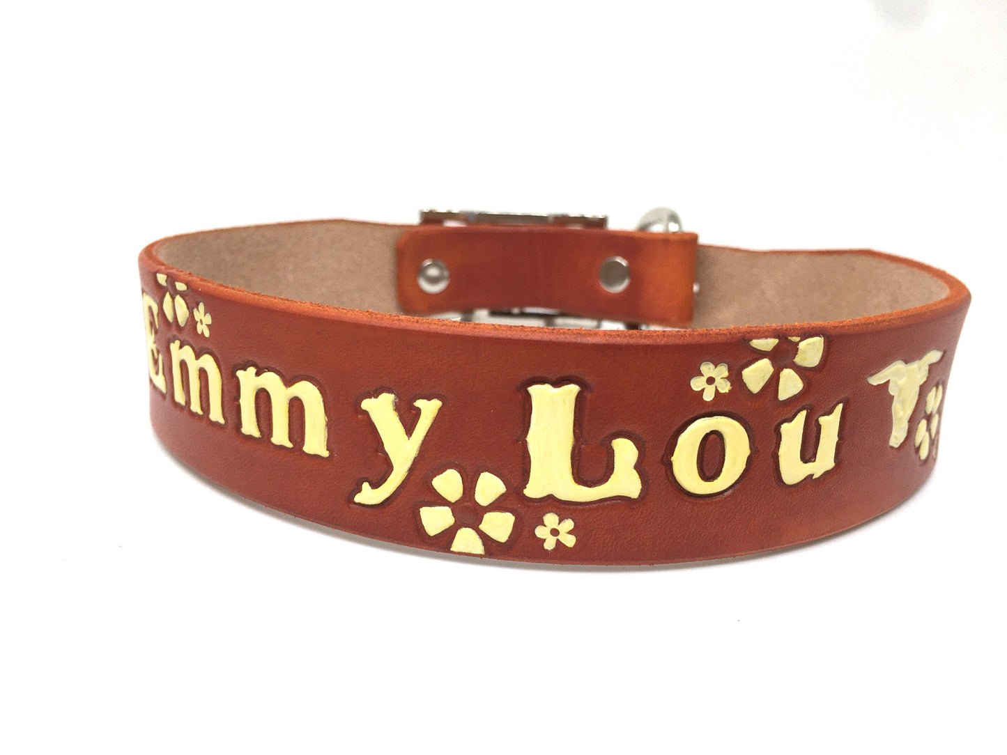 Texas Longhorn Burnt Orange | Texas Dog Collars | For Fans