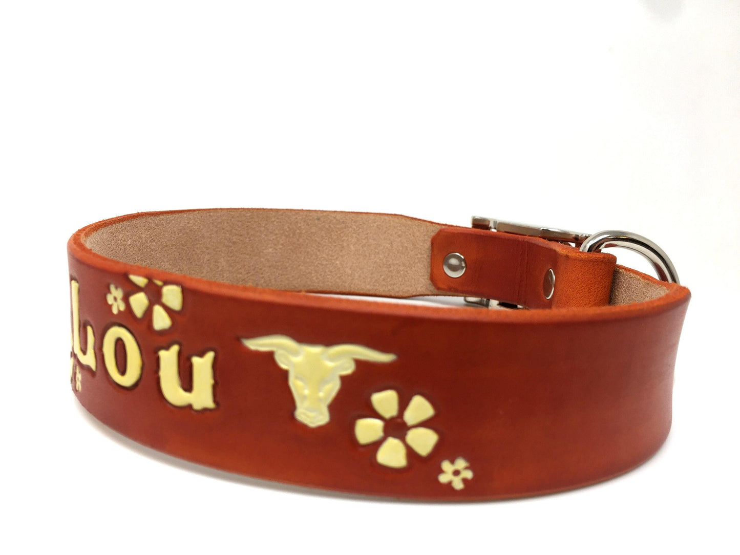 Texas Longhorn Burnt Orange | Texas Dog Collars | For Fans