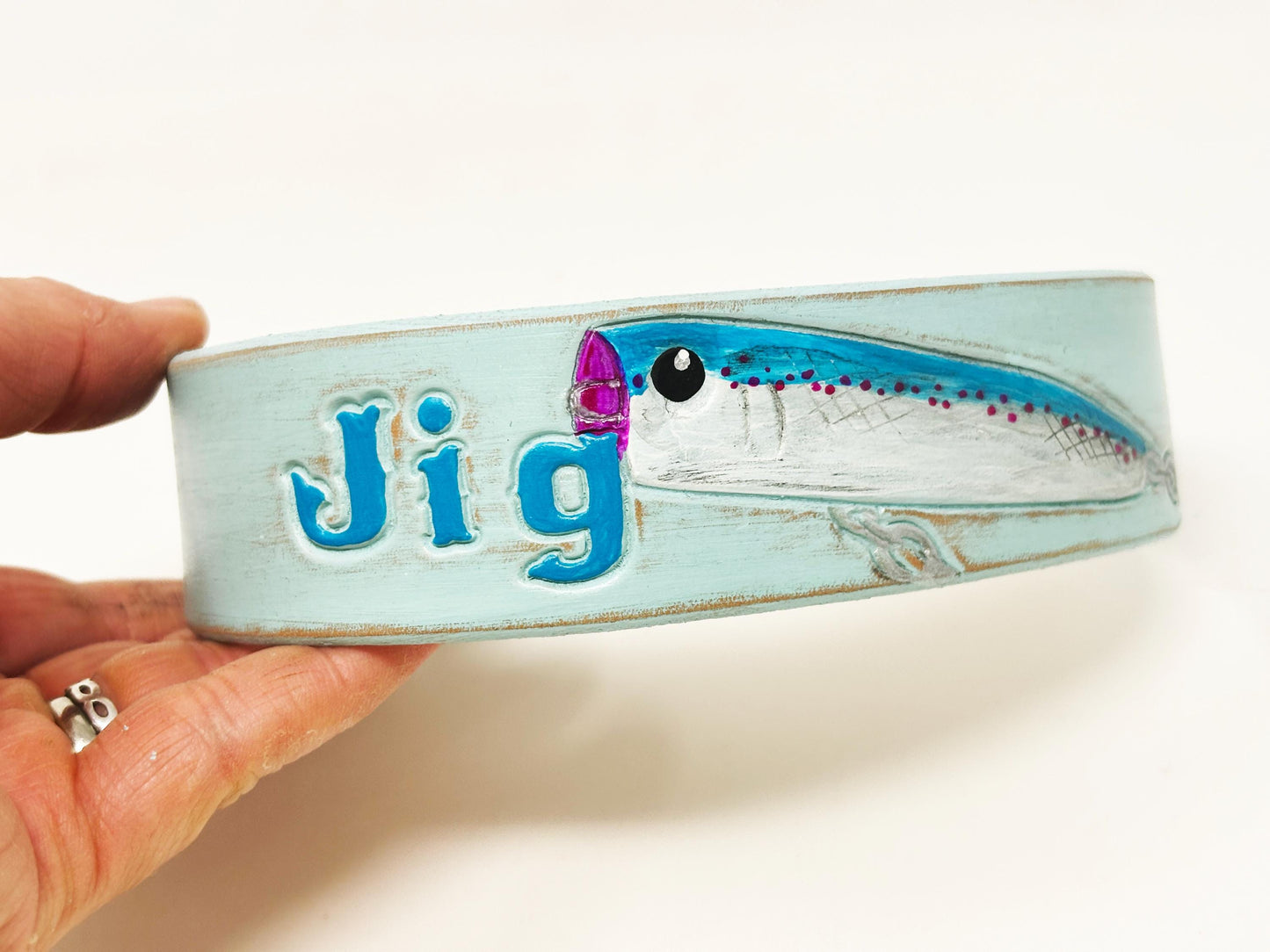 Fishing Lure Design | Outdoor Dog Collars | With Name
