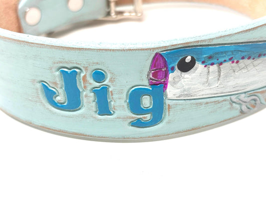 Fishing Lure Design | Outdoor Dog Collars | With Name
