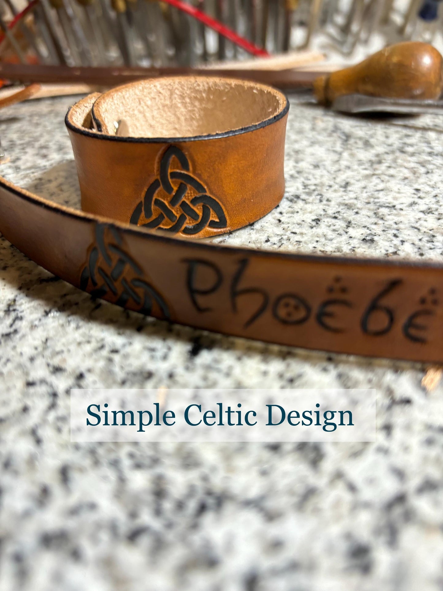 Matching Dog Owner Cuff – Custom Leather Bracelet to Coordinate with Your Dog’s Collar