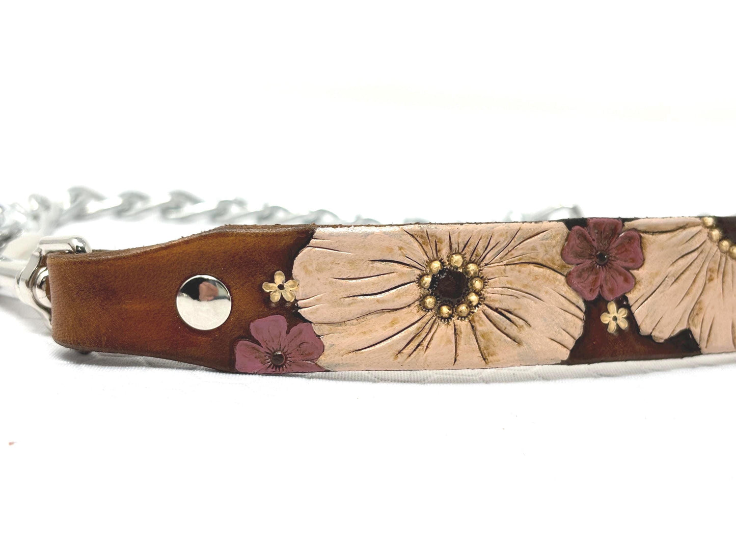 Flower Collar Custom Made to Order, Personalize it for your Goat or Club